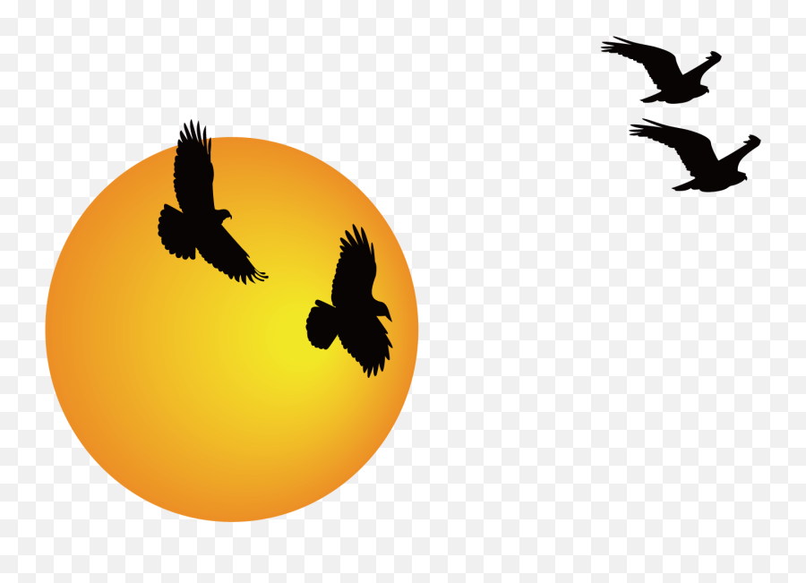 Sunrise Cartoon Transparent Png - Transparent Background Sunrise Png Clipart Transparent Emoji,Sunset Bird Emoji