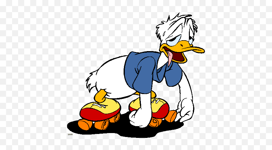 Donald Duck Clip Art Free Free Clipart - Donald Duck Tired Png Emoji,Donald Duck Emoji