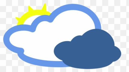 Some Sun Weather Symbol Vector Image - Cartoon Clouds And Emoji