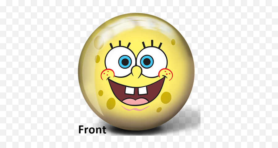 Sponge Bob Yellow Bowling Ball - Spongebob Squarepants Emoji,Bowling Emoticon