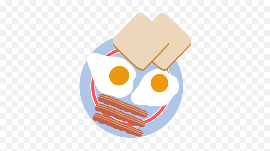 Eggs With Toast And Bacon - Bacon Eggs And Toast Clipart Emoji,Champagne Toast Emoji