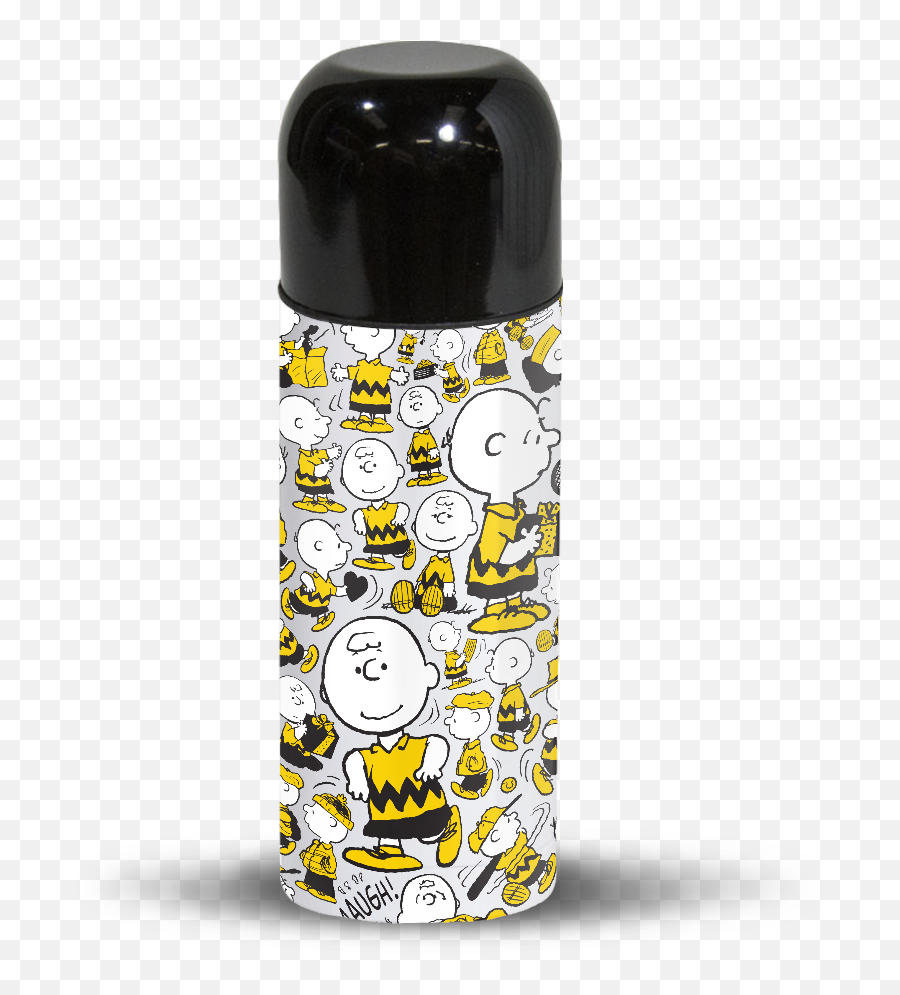 Everyday Charlie Thermos Flask - Plastic Bottle Emoji,Vacuum Emoticon
