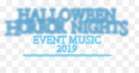 Halloween Horror Nights 29 Event - Electric Blue Emoji
