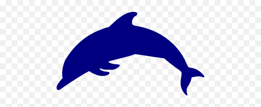 Navy Blue Dolphin Icon - Dolphin Safe Emoji,Dolphin Emoticon
