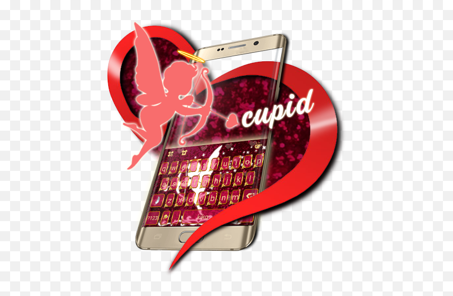 Cupid Romantic Lovely Free Emoji Theme - Graphic Design,Cupid Emoji
