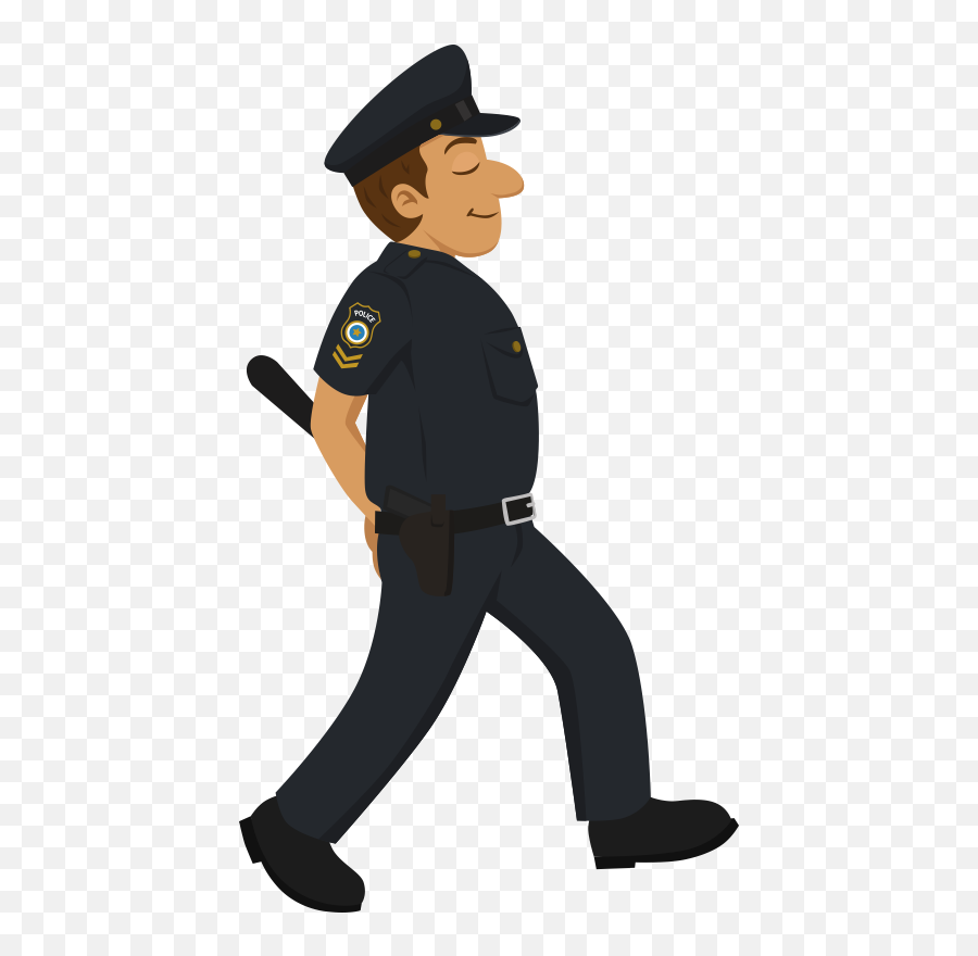 Police Officer - Policeman Police Officer Cartoon Emoji,Police Officer Emoji