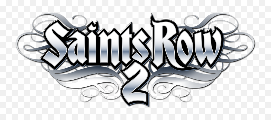 Saints Row 2 Logo Transparent Png - Saints Row 2 Title Transparent Emoji,Saints Emoji