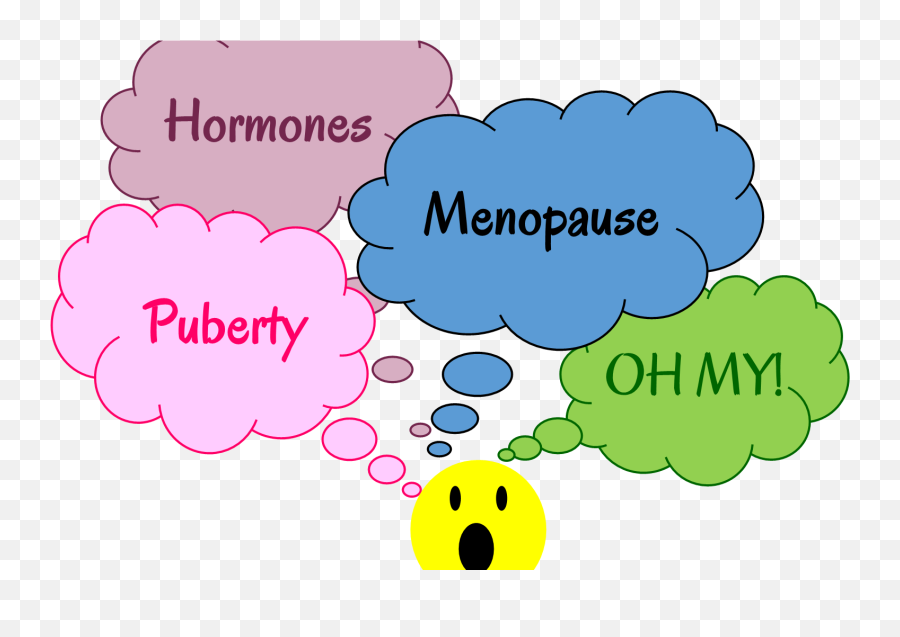 Menopause Hormones - Ar Ehormones Crazy During Puberty Emoji,Oh My God Emoticon
