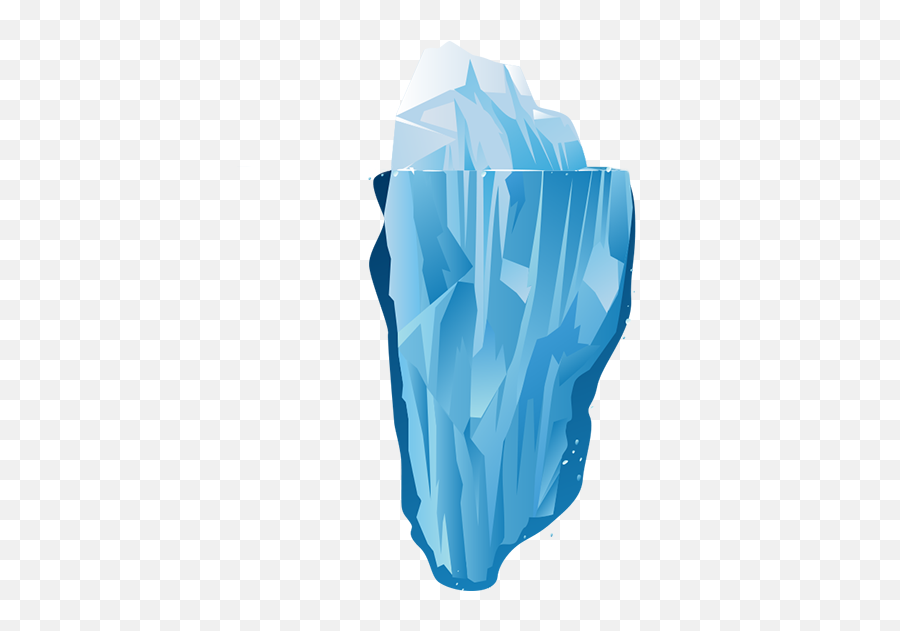 Iceberg Clipart No Background - Iceberg Png Emoji,Iceberg Emoji