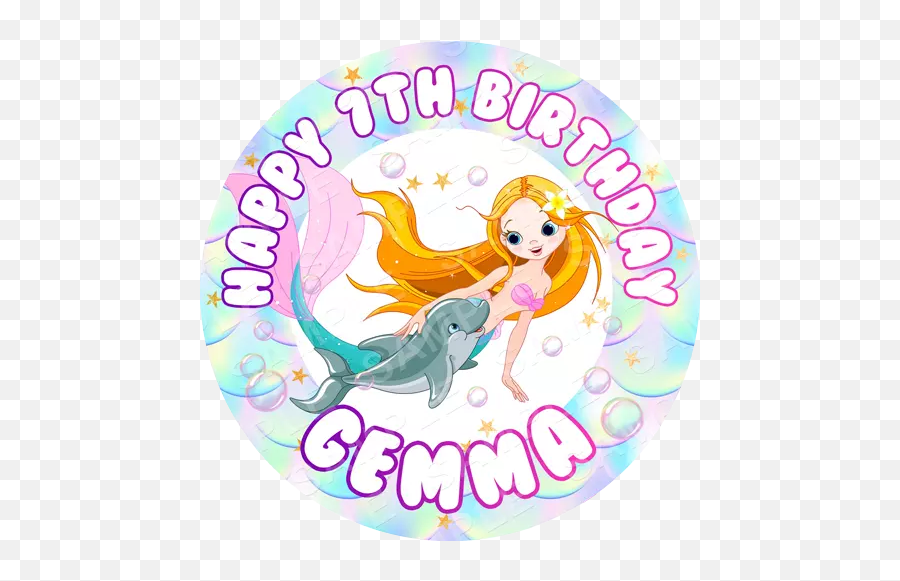 Mermaid Archives - Edible Cake Toppers Ireland Circle Emoji,Emoji Mermaid