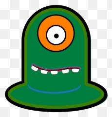Cyclops Alien Monster Weird Funny Emoji