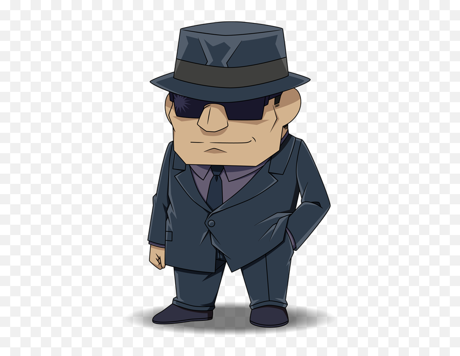 Emoji - Detective Conan Chibi Vodka,Emoji Case