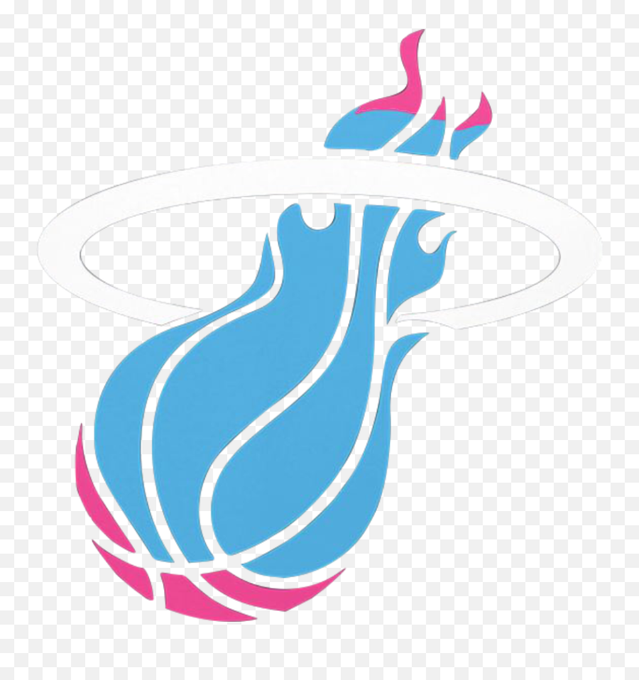 Miami Heat Logo Clipart - Miami Heat Logo Emoji,Miami Heat Emoji