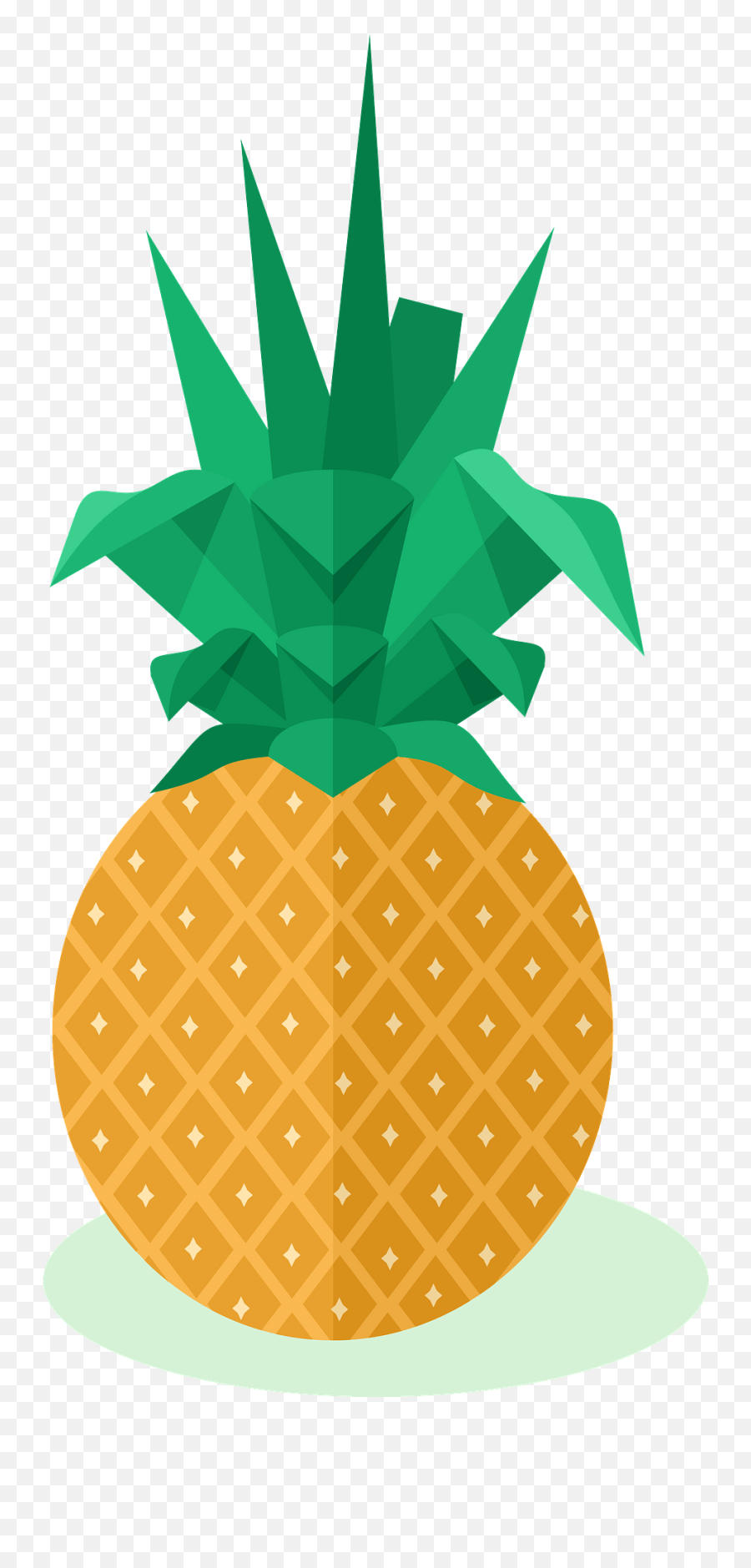 Pineapple Fruit Clipart - Pineapple Emoji,Pineapple Emoji