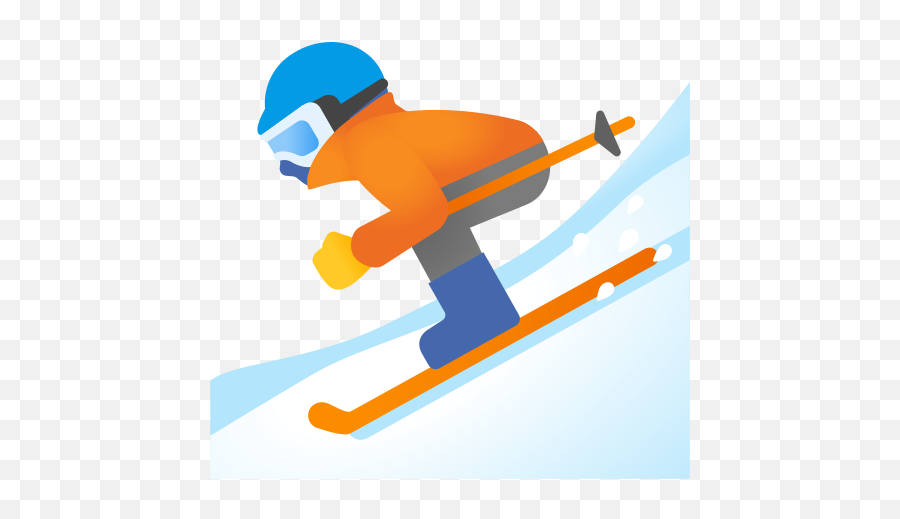 Skier Emoji - Skier Emoji,Black Thumbs Up Emoji