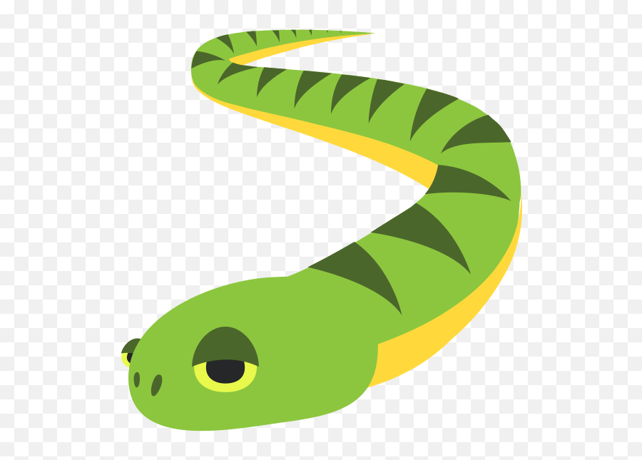 Emojione 1f40d - Snake Icon Transparent Vector Emoji,How To Talk Emoji