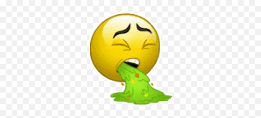 Mark Gross Stickers For Android Ios - Funny Cartoon Vomiting Gifs Emoji,Tiger Emoticon