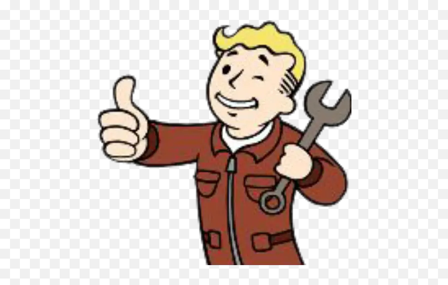 Fallout 4 Stickers For Whatsapp - Fallout 4 Gif Transparent Emoji,Fallout Emoji
