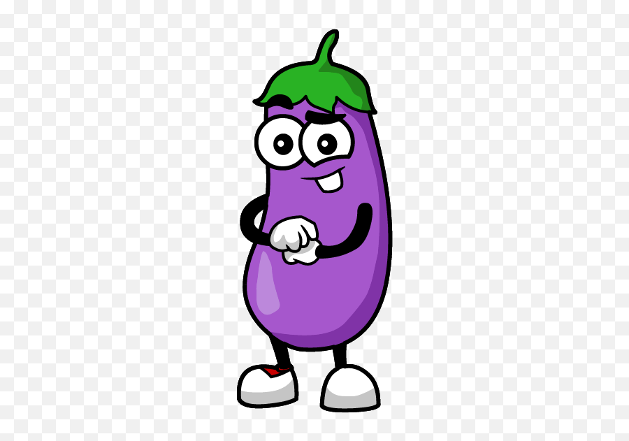 Eggplant Stickers By Hyper Interactive Llc - Clip Art Emoji,Purple Eggplant Emoji