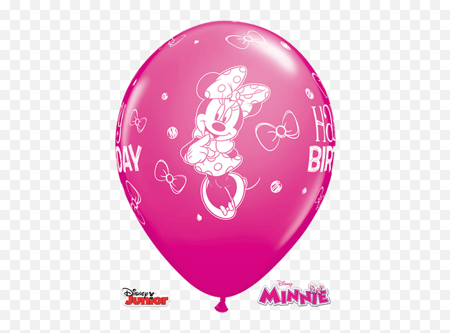 Party Supplies Wild Berry Pink 6 Latex Hearts Qualatex - Disney Junior Emoji,Heart Emoji Balloons