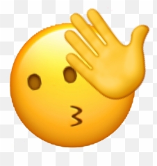 Popular and Trending embarrassed Stickers on PicsArt - Embarrassed Emoji With Hands