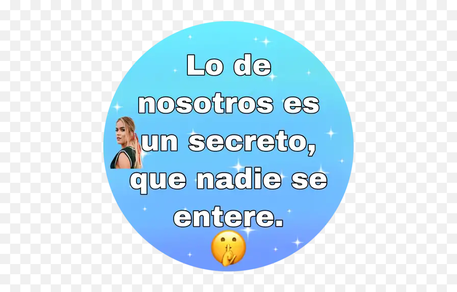 Frases De Karol G Stickers For Whatsapp - Circle Emoji,Que Es Un Emoji