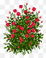 Rose Shrub Clipart - Draw A Bush Of Flowers Emoji,Shrub Emoji