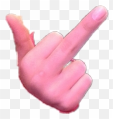 Popular and Trending palm hand Stickers on PicsArt - Fuck You Hand Png Emoji