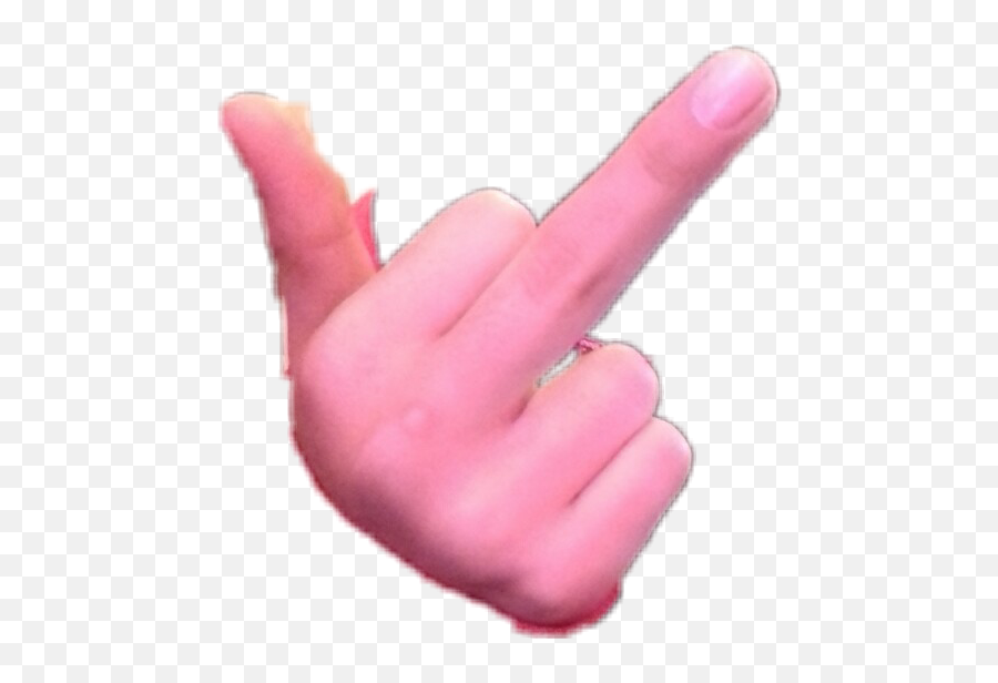 Popular And Trending Palm Hand Stickers On Picsart - Fuck You Hand Png Emoji,Hand Palm Emoji