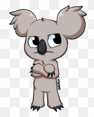 Download Nomnomcute Angry Koala - From We Bare Png Emoji