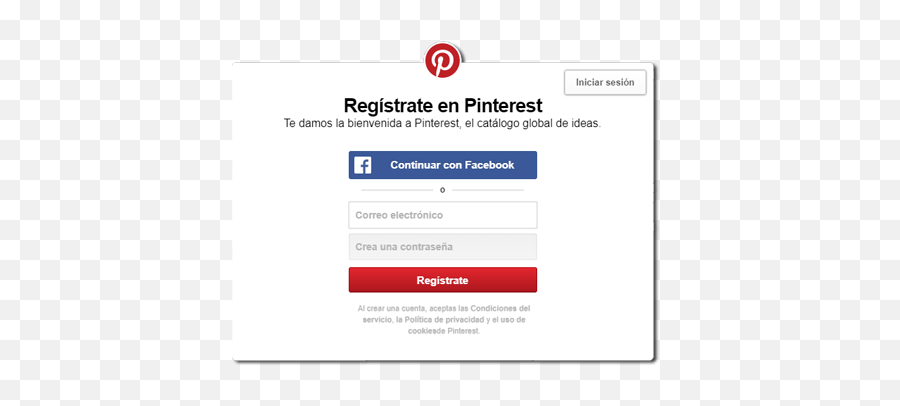 Crear Cuenta En Pinterest Guía Paso A Paso Gratis - Pinterest Emoji,Emoticones Para Facebook Gratis