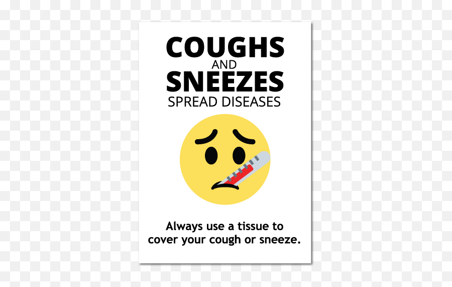 Coughs And Sneezes Spread Diseases X - Smiley Emoji,Tissue Emoticon