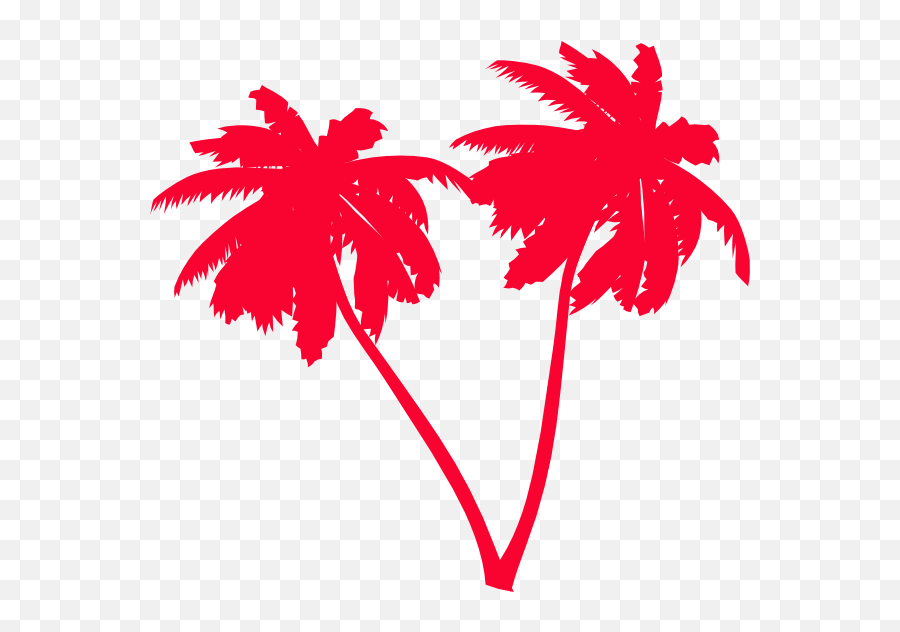 Download Palm Tree Clipart Palm Tress - Red Palm Trees Png Vector Transparent Palm Tree Png Emoji,Palm Tree Emoji