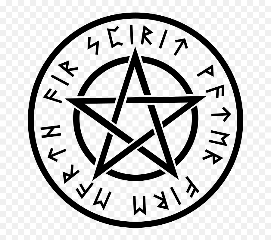 The Best Free Pentagram Vector Images - Wiccan Pentagram Emoji,Pentagram Emoji