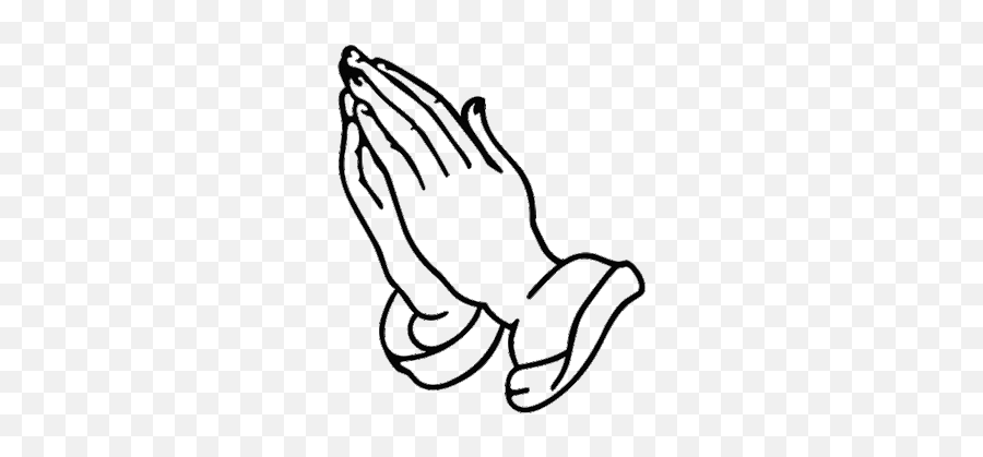 Hand Praying Coloring Page Praying Hands Hand Tattoos For - Praying Hands Decal Emoji,Praying Hands Emoji Png