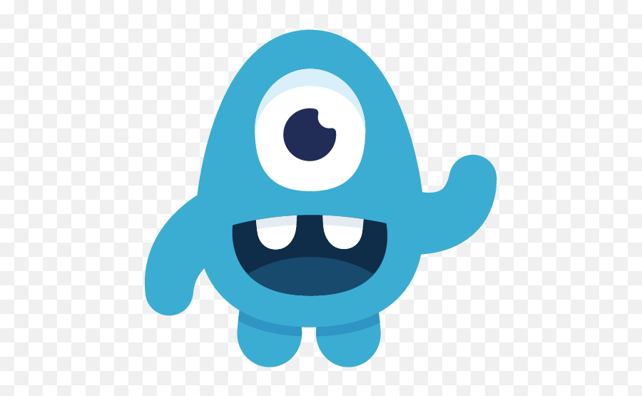 Happy Monster Stickers By Frederik De Paepe - Dot Emoji,Cookie Monster Emoji