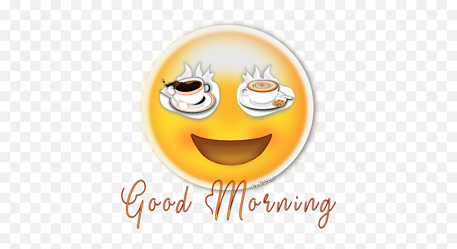 Ely Cris Op Good - Saucer Emoji,Good Morning Emoticon
