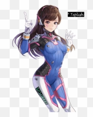 Dva Overwatch Transparent Free Dva - Transparent Overwatch Dva Png Emoji,Dva Emoji