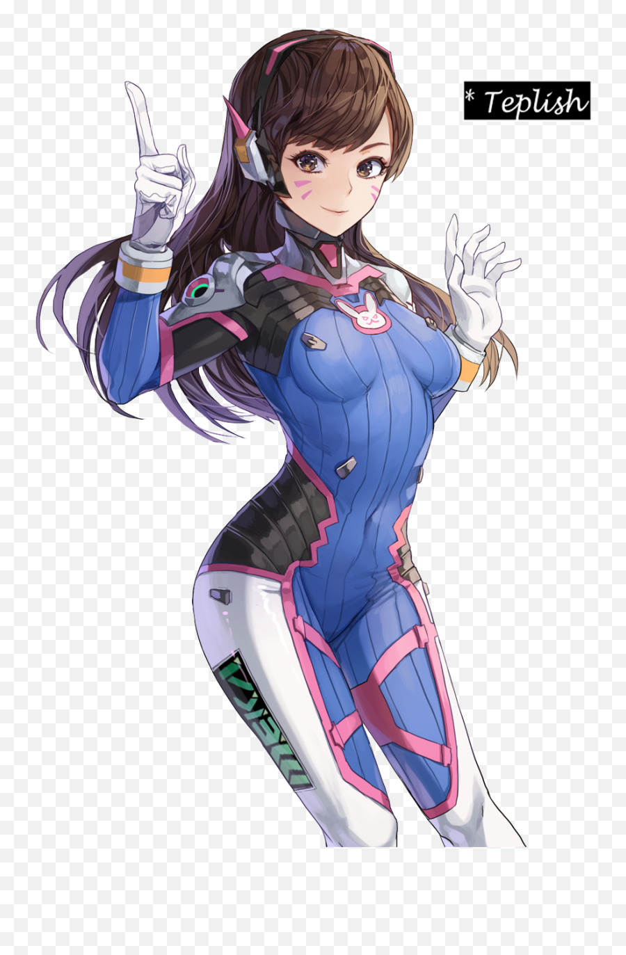 Dva Overwatch Transparent Free Dva - Transparent Overwatch Dva Png Emoji,Dva Emoji