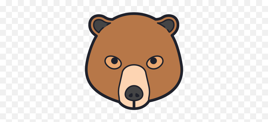 Bear Icon - Free Download Png And Vector Big Emoji,Bear Face Emoji