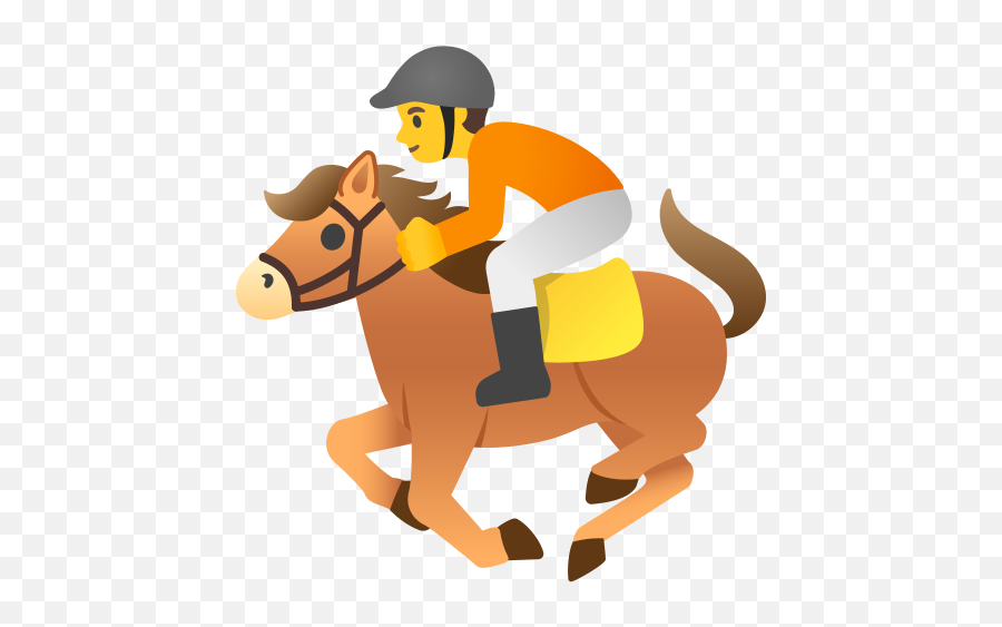 Corrida De Cavalos Emoji - Emoji Reiten,Horse Emoticons