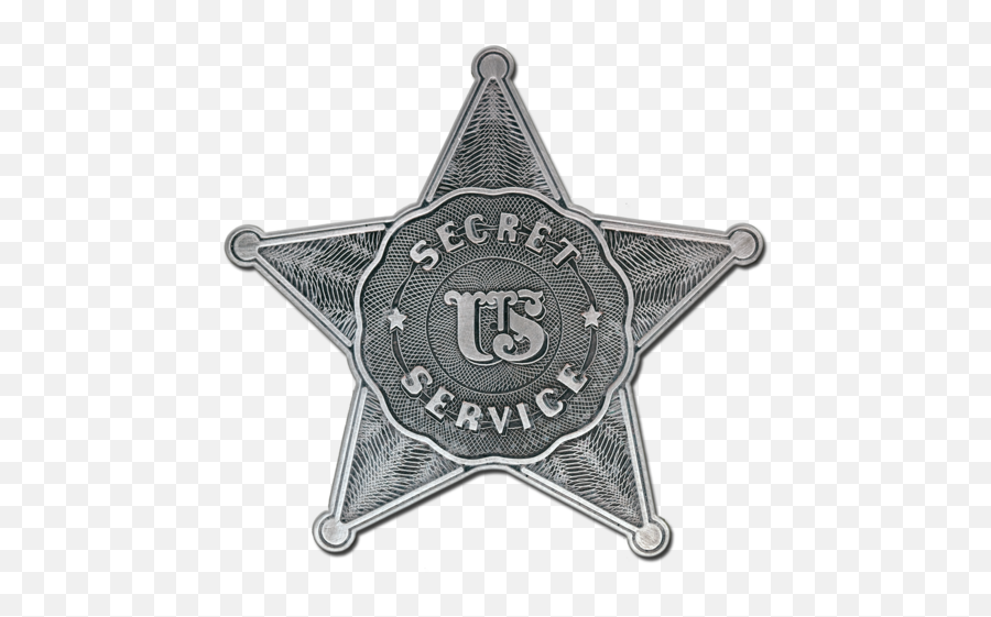 Badge Of The United States Secret Service - Us Secret Service Star Emoji,Police Badge Emoji