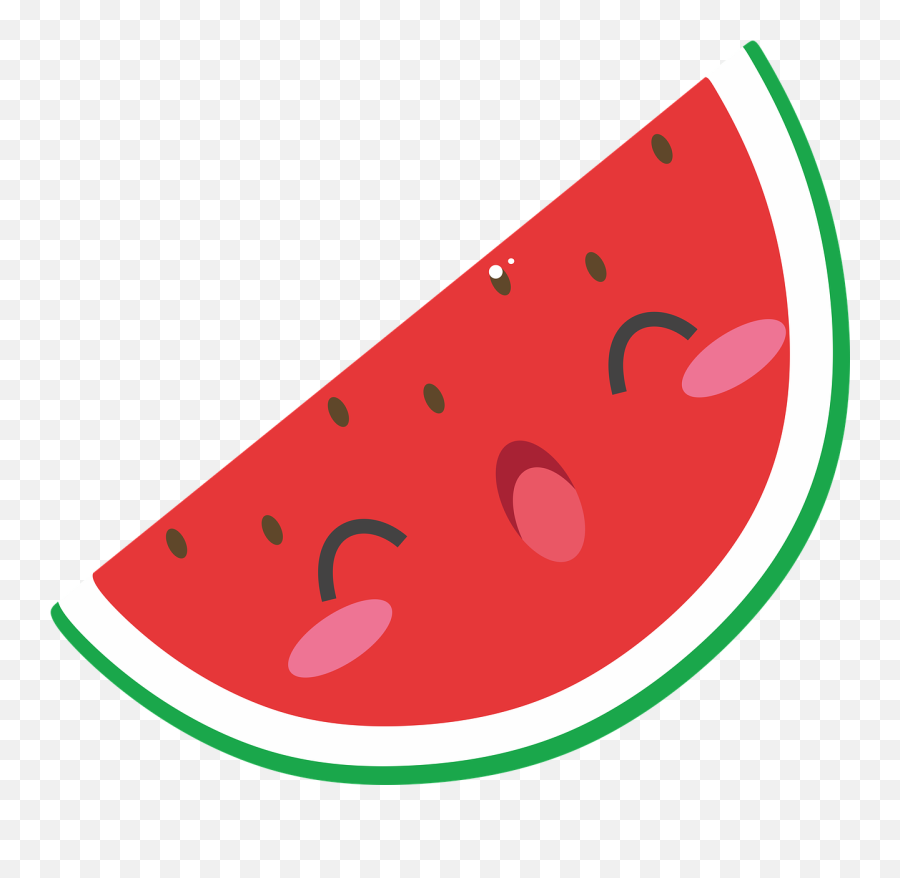 Watermelon Red Network Fruit Juicy - Watermelon Kawaii Emoji,Emoji Stories To Copy