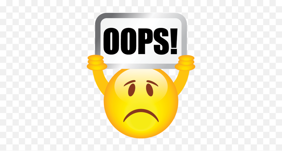 Oops Sorry Clipart Images - Try Again Emoji Gif,Sorry Emoticon