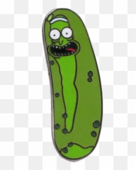 Pickle Rick Pin - Png Rick And Morty Pepinillo Emoji,Pickle Emoji