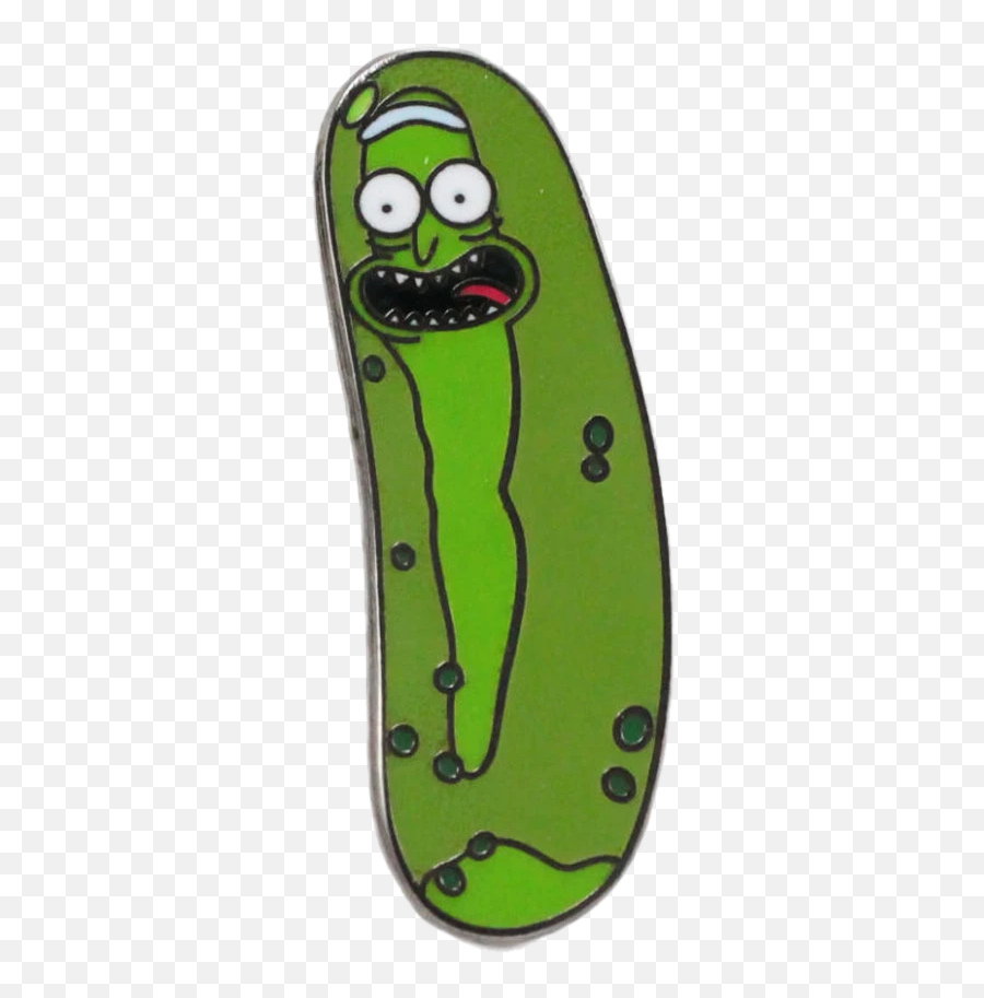 Pickle Rick Pin - Png Rick And Morty Pepinillo Emoji,Pickle Emoji