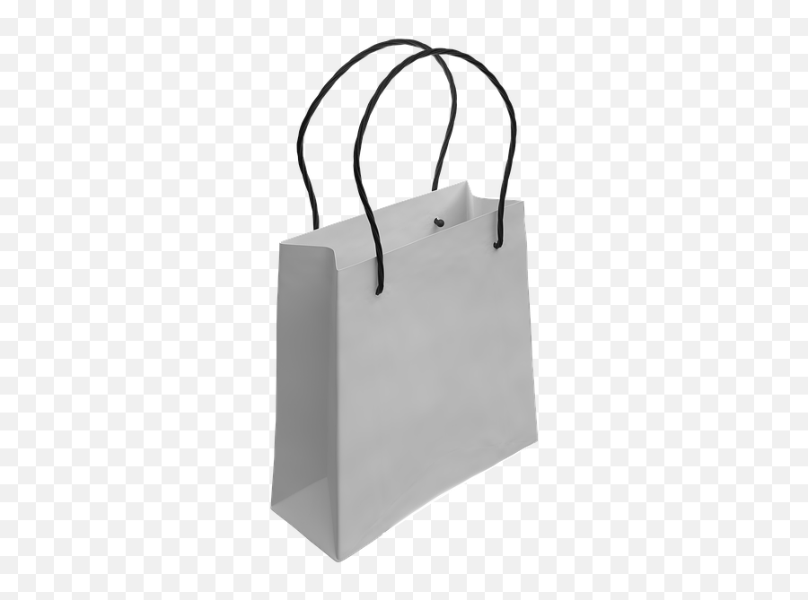 White Shopping Bag Transparent - Tote Bag Emoji,Emoji Tote Bag