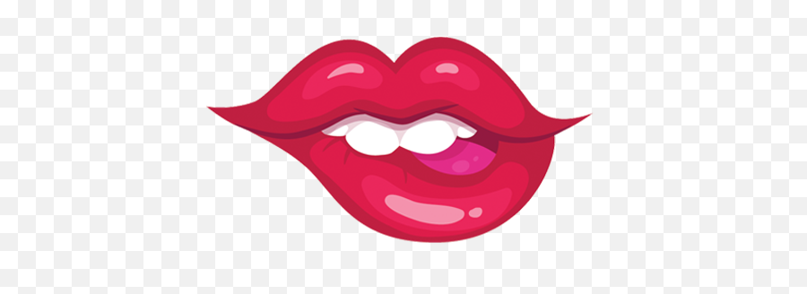 Lips Stickers For Whatsapp - Stickers Besos Emoji,Kissy Lips Emoji