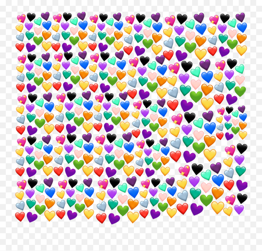 Background Corazon Heart Emoji - Emoji Background Png Picsart,Heart Emoji Background