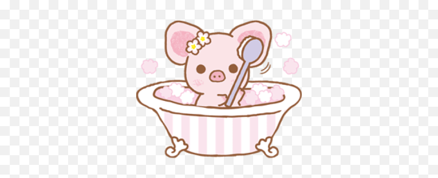 Pigs Png And Vectors For Free Download - Line Sticker Piggy Girl Emoji,Flying Pig Emoji